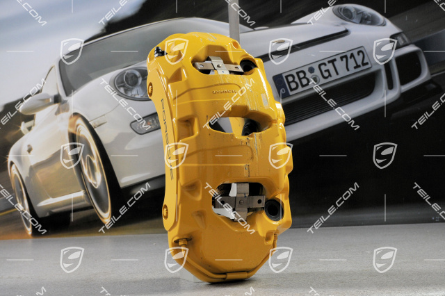 Calliper yellow PCCB, Turbo S, R