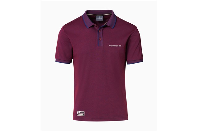 Heritage Collection Polo-Shirt, Men, bordeaux/blue, XXL 60/62