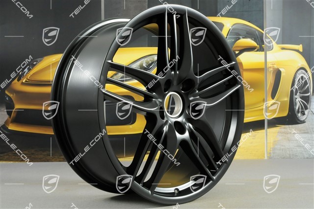 20-inch Sport Design rims set, 8,5J x 20 RT51 + 11J x 20 ET70, black satin-matt