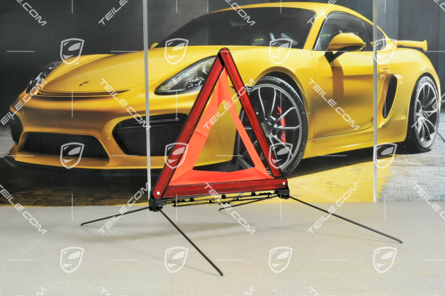 Warning triangle (D), Porsche Classic