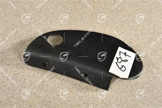 Vordersitz, Abdeckung / Kappe, schwarz, R