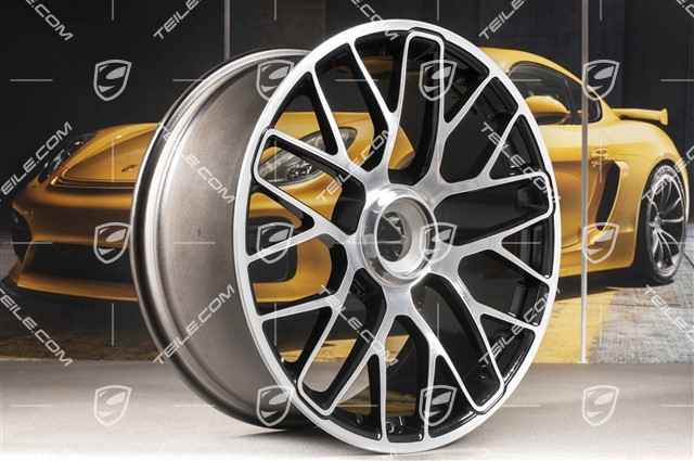 20" Turbo S Felgensatz, Zentralverschluss, 9J x 20 ET51 + 11,5J x 20 ET56