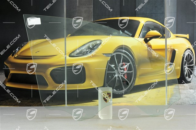 Door window glass, front, R Door window glass, front, R