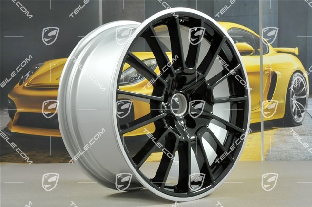 21" Felgensatz Cayenne SportPlus, Felgen 10Jx21 ET50 + 10Jx21 ET45, schwarz