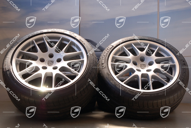 20-inch RS Spyder Design summer wheel set, wheels 9,5J x 20 ET65 + 11J x 20 ET68+tyres 255/40 ZR20 + 295/35 ZR20, Michelin