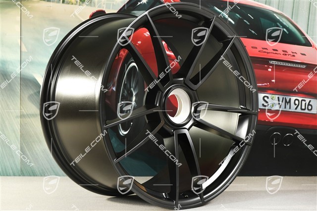 21-inch Turbo Sport 4 wheel rim, 11,5J x 21 ET67 in black satin-mat