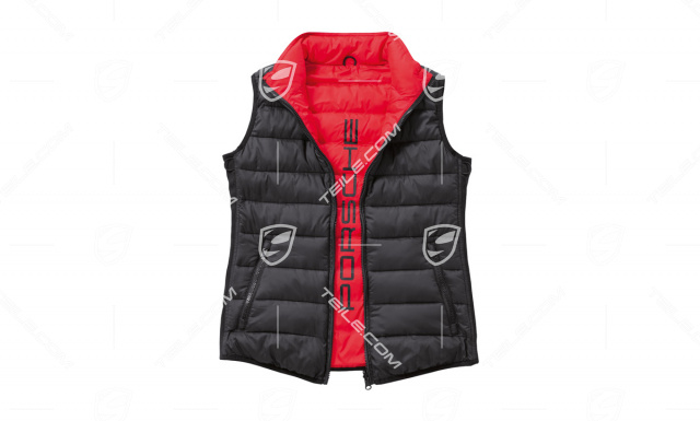 2 in 1 Jacket, Women, black/red S 36/38