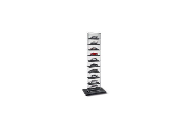 Model car display case for 1:43 vehicles