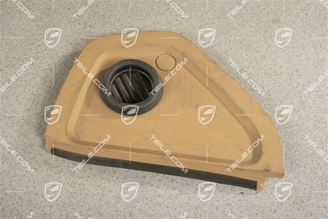 Cover, Dashboard trim, Sand Beige, L