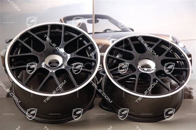 19-inch RS SPYDER/Turbo Facelift wheel set, central locking, special 911 Carrera GTS edition, 8,5J x 19 ET56 + 11J x 19 ET51