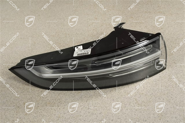 Rear light, outer, black, L