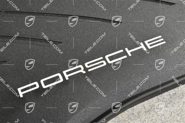 Fussmatte Gummi Satz, Schwarz, RHD
