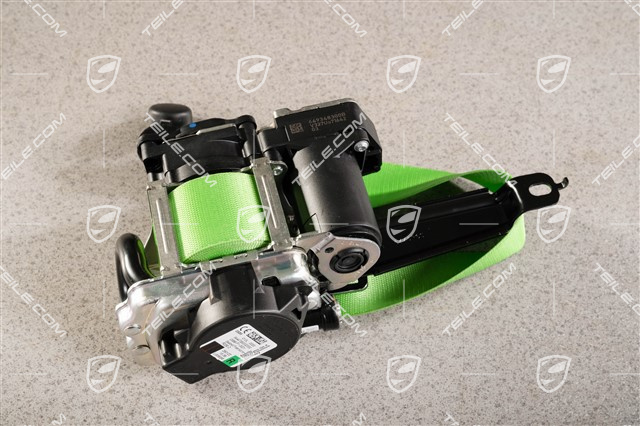 Convertible, Seat belt, lizard green, R