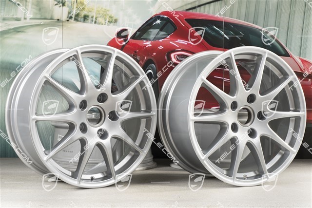 18-inch Panamera S wheel set, 8J x 18 ET59 + 9J x 18 ET53