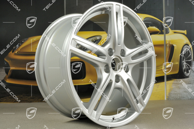 20-inch wheel rim Panamera Turbo, 9,5J x 20 ET71, brilliant chrome