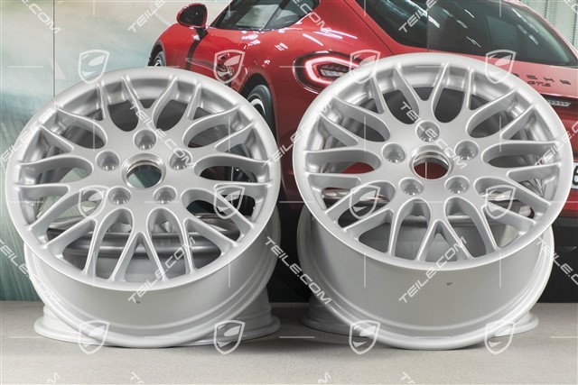 17-inch SportClassic wheel set, 7J x 17 ET 55 + 9J x 17 ET 55