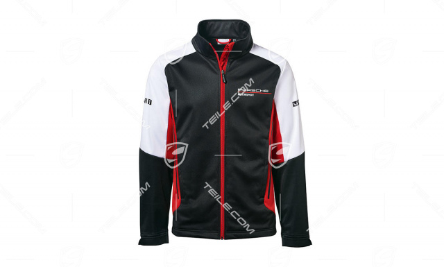 Motorsport Kollektion, Softshelljacke, Herren, schwarz/rot/weiß, M 48/50