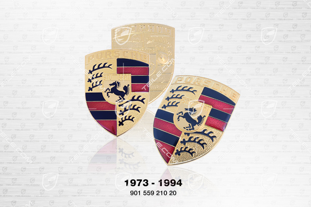 Porsche Deckelwappen (1973-1994)