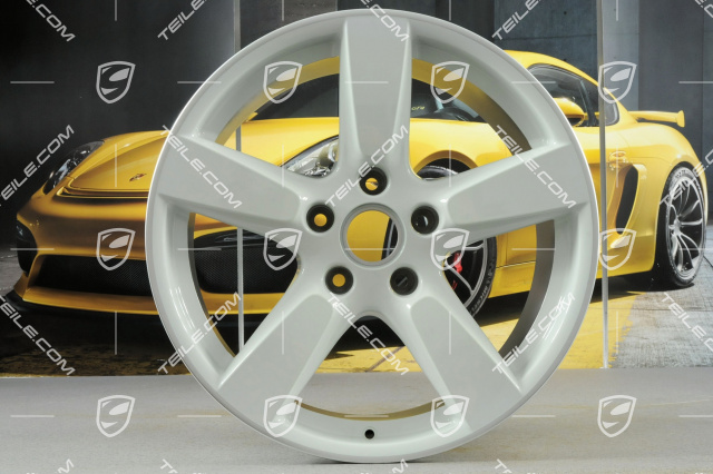 19" Wheel Cayman S, 9,5J x 19 ET45, white