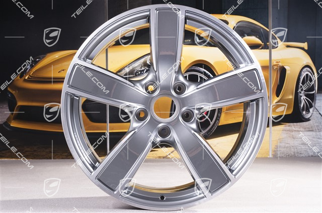 20" Felge Carrera Sport, 8,5J x 20 ET49, platynowo-srebrny metalik