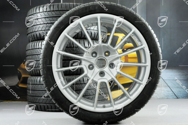 21" Sommerräder Satz Cayenne SportPlus, Felgen 10Jx21 ET50 + 10Jx21 ET45, Reifen 295/35 R21Y