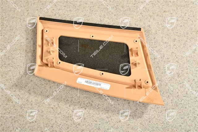 Speaker cover / grille in dashboard, Burmester, Luxor Beige, L