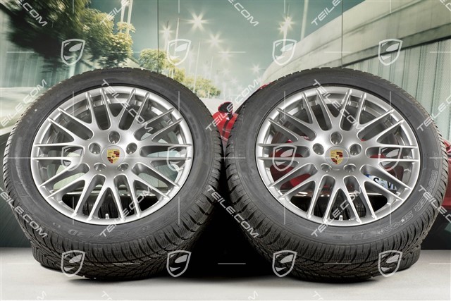20" Winterräder Satz "RS Spyder Design" Facelift 2014->, Felgen 9J x 20 ET57 + Dunlop Winterreifen 275/45 R20, mit RDK-Sensoren