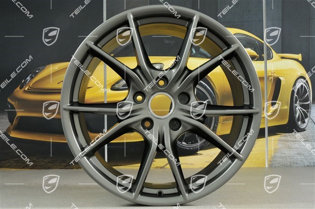 20-inch wheel Carrera S (IV), 11J x 20 ET78, for 991.2 C2/C2S / winter wheels, Platinum satin-mat