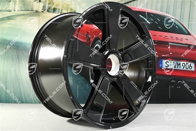 21" Sport Classic Design wheel rim, 11.5J x 21 ET79, black high gloss