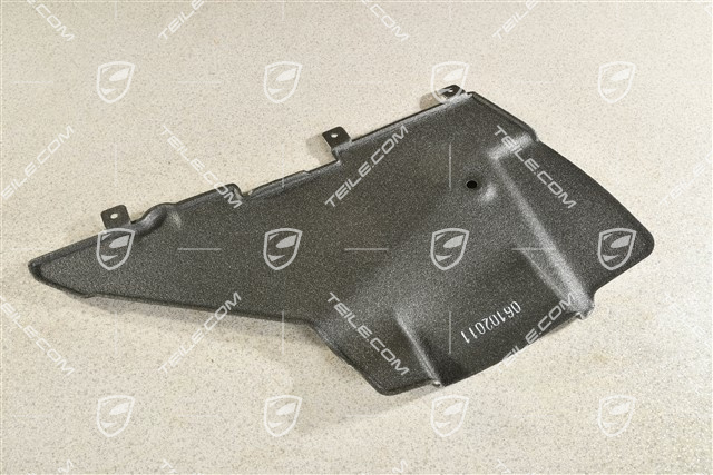 Footwell lining, passenger side, R