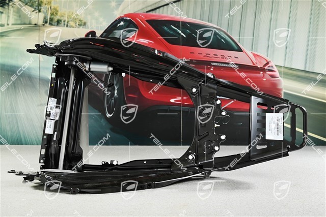 Front seat backrest frame, sports version, L=R