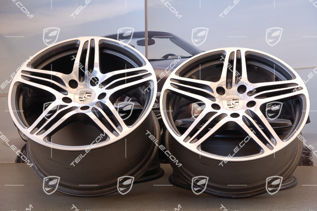 19" komplet felg Turbo, 11J x 19 ET51 + 8,5J x 19 ET56