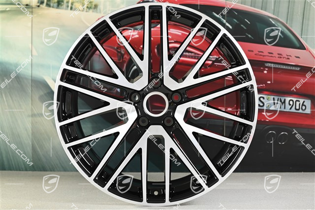 22-inch wheel rim Turbo Design, 11,5J x 22 ET61, black high gloss