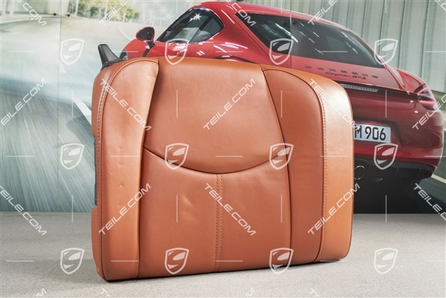 Back seat backrest, Coupe/Targa, Leather, Terracotta, L