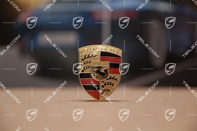 Porsche bonnet badge, crest (1973-1994)