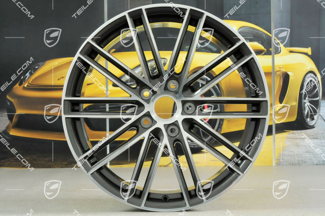 20-inch wheel rim 911 Turbo IV, 8,5J x 20 ET49, Titan