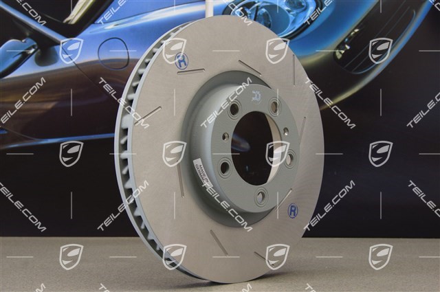 Brake disc, Panamera V6 / S / GTS / Diesel / Hybrid, R