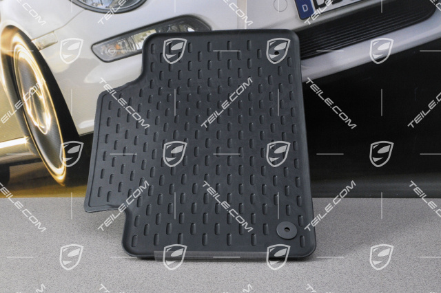 Floor mat set, rubber