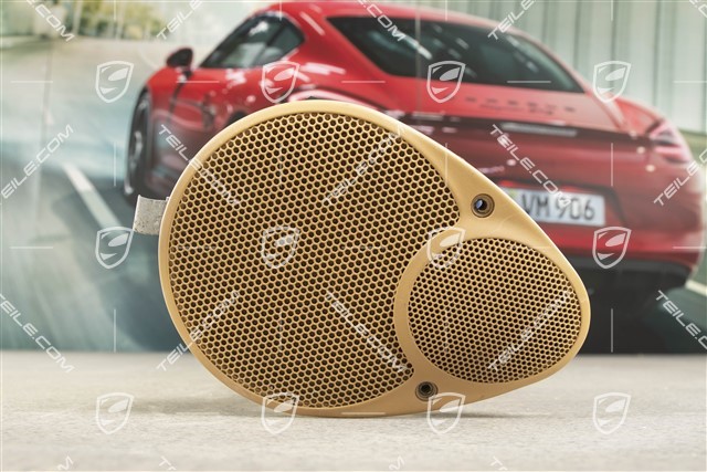 Rear loudspeaker, Savannah beige, Bose sound package, Coupe/Targa R / Cabrio L