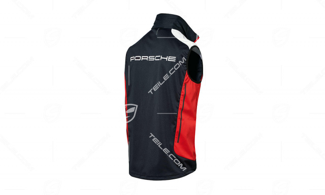 Motor Sports Collection, Padded Vest, Unisex, black/red/white, S 46/48