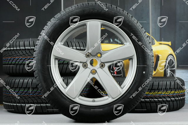 19-inch "Sport Classic" winter wheels set, rims 8J x 19 ET21 + 9J x 19 ET21, Dunlop winter tyres 235/55 R19 + 255/50 R19, with TPMS