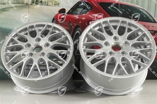 17-inch Sport Classic wheel set, 7J x 17 ET55 + 8,5J x 17 ET50