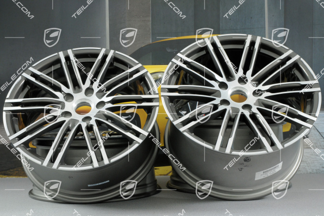 20-inch rims set Turbo III, rims 8,5J x 20 ET51 + 11J x 20 ET56