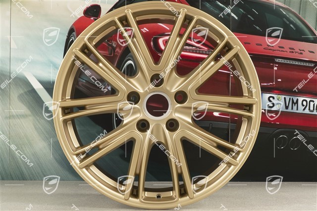 20-inch wheel rim Exclusive Design, 10,5J x 20 ET71, Aurum satin mat