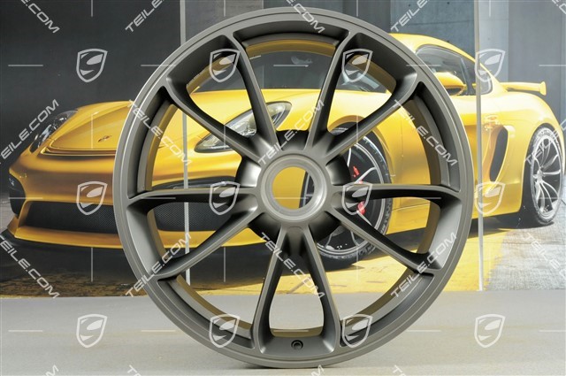 20" Felgensatz GT3, 9J x 20 ET55 + 12J x 20 ET47, in Platinum (seidenmatt)