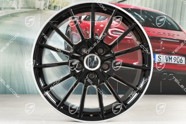 20-inch Panamera Sport wheel, 11,5J x 20 ET63, black high gloss