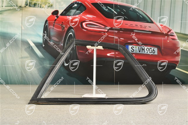 Sealing frame for rear quarter glass, R