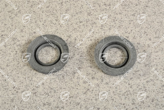 Repair set, 1 set protective caps 30 mm for fixed callipers, Front Axle, GTS 4.0