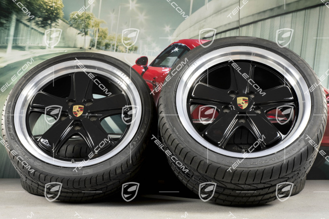 19-inch "911 Sport Classic" summer wheel set, wheels 8,5J x 19 ET55 + 11,5J x 19 ET67, Michelin tyres 235/35 ZR19 + 305/30 ZR19