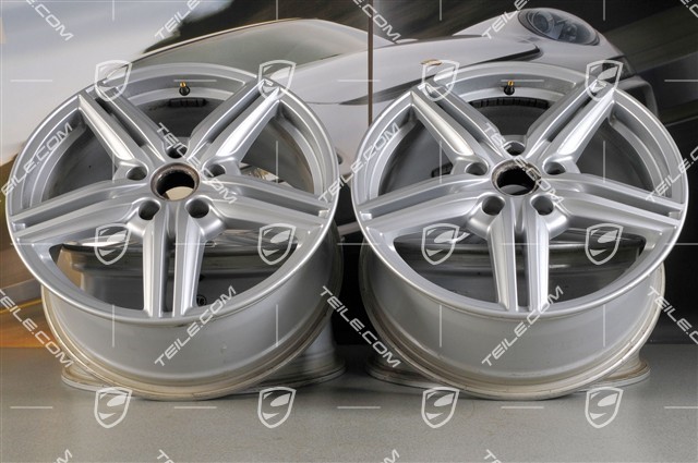 19-inch Cayenne Design II wheel set, 4x wheel 8,5J x 19 ET59